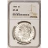 Image 1 : 1888 $1 Morgan Silver Dollar Coin NGC MS63