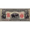 Image 1 : 1901 $10 Bison Legal Tender Note