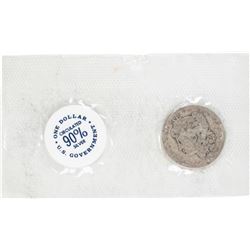 1882 $1 Morgan Silver Dollar GSA Soft Pack