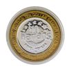 Image 1 : .999 Fine Silver Harrah's Casino Las Vegas, Nevada $10 Limited Edition Gaming Token
