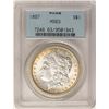 Image 1 : 1897 $1 Morgan Silver Dollar Coin PCGS MS63 Nice Toning