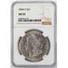 Image 1 : 1894-S $1 Morgan Silver Dollar Coin NGC AU55