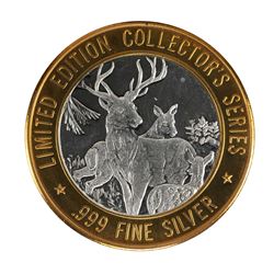 .999 Fine Silver Grand Casino $10 Limited Edition Collector's Series Gaming Token