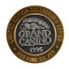 Image 2 : .999 Fine Silver Grand Casino $10 Limited Edition Collector's Series Gaming Token