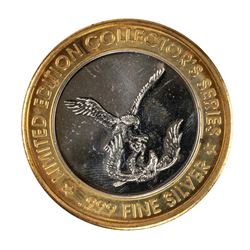 .999 Fine Silver St. Croix Casino $10 Limited Edition Gaming Token