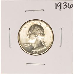 1936 Washington Quarter Coin