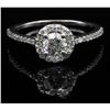 0.75 ctw Diamond Ring - 14KT White Gold