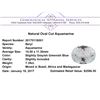 7.39 ct.Natural Oval Cut Aquamarine