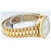 Image 3 : Rolex Ladies 18K Yellow Gold President Mother Of Pearl 2.15 ctw Diamond Wristwat