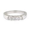Image 2 : 0.60 ctw Diamond Ring - 14KT White Gold
