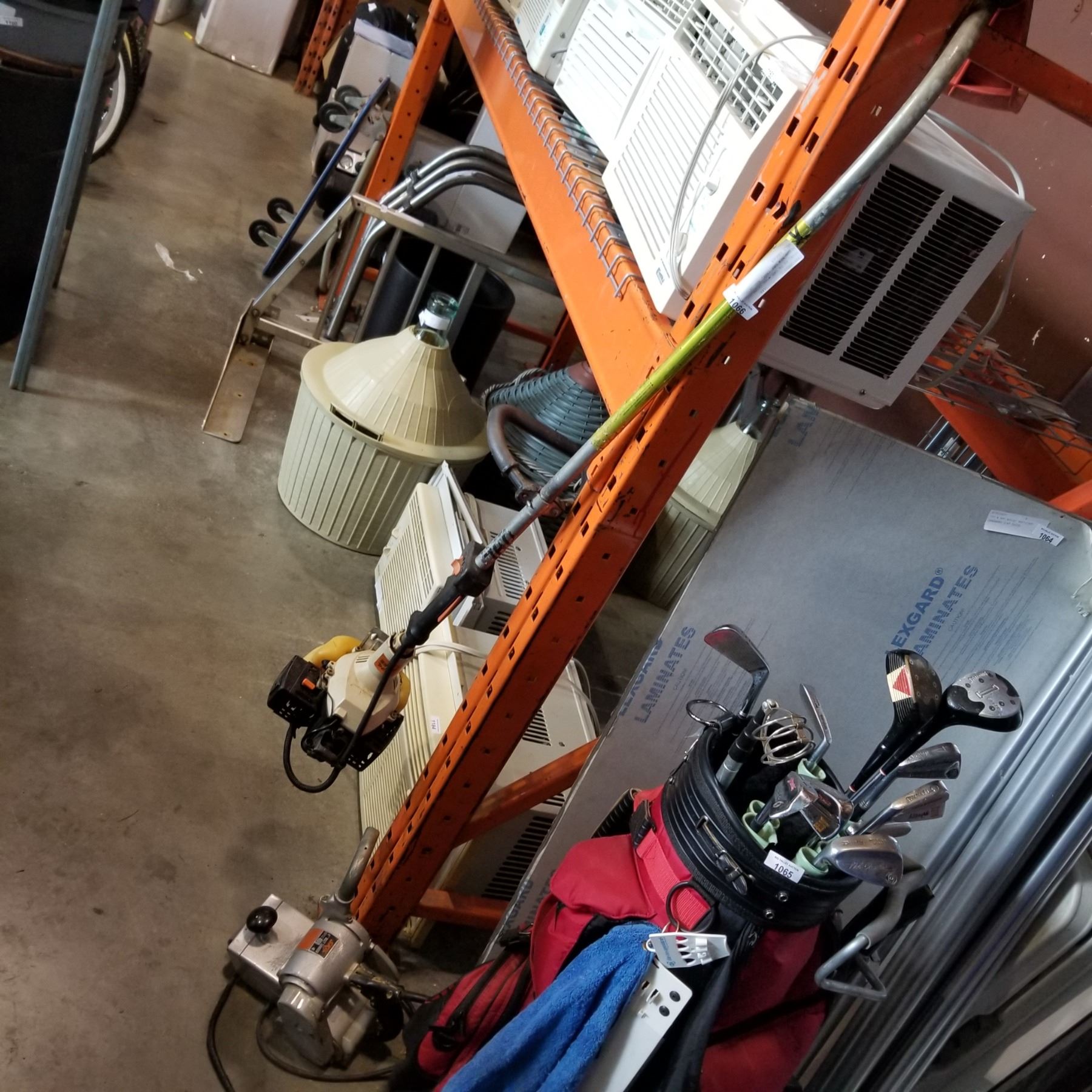 STIHL FS 56 GAS WEED EATER - NEEDS NEW GAS TANK, AND SKIL BELT SANDER ...