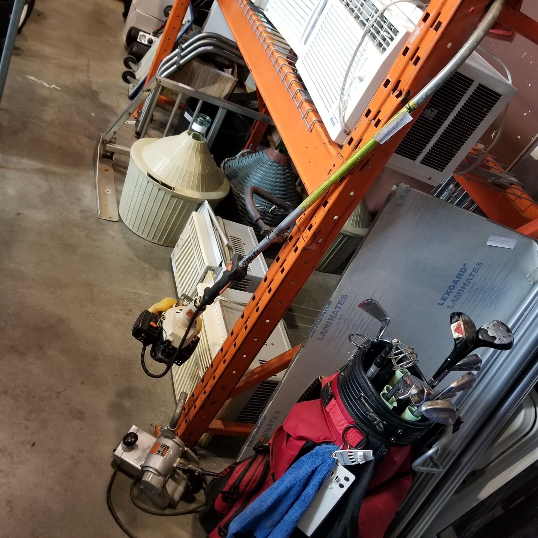 STIHL FS 56 GAS WEED EATER - NEEDS NEW GAS TANK, AND SKIL BELT SANDER ...