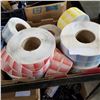 Image 1 : ROLLS OF LABELS