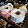 Image 2 : ROLLS OF LABELS