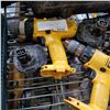 Image 2 : 4 DEWALT CORDLESS TOOLS W/ 2 BATTERIES NO CHARGER ALL WORKING