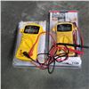 Image 2 : 2 DIGITAL MULTIMETERS