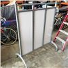 Image 1 : RETAIL ROLLING DISPLAY WALL