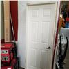 Image 2 : WOOD DOOR IN FRAME