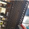 Image 1 : 2 PAINTED LATTICE PANELS, 3.5FT X 7FT AND 8 INCH BY 7.5FT