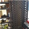Image 2 : 2 PAINTED LATTICE PANELS, 3.5FT X 7FT AND 8 INCH BY 7.5FT