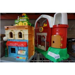 SESAME STREET AND LITTLE PEOPLE PLAYSET