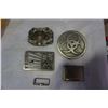 Image 2 : HARLEY DAVIDSON BELT BUCKLE AND 3 OTHER BUCKLES