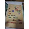 Image 2 : BOX AND BOOK OF VINTAGE STAMPS