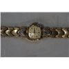 Image 2 : VINTAGE LADIES BULOVA WATCH STAMPED 10KT GF W/ 4 POSSIBLE DIAMONDS