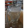 Image 2 : LIDDED CRYSTAL DISH GLASS AND JUG
