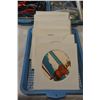 Image 2 : 3 TRAYS OF NEW SWIMMING GOGGLES AND RCMP PLAQUES W/ NEW CLIP CASES