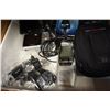 Image 2 : LOT OF DIGITAL CAMERAS, DIGITAL RECORDER, AND BLUETOOTH HEAD SET