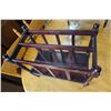 Image 2 : MAHOGANY MAGAZINE RACK