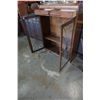 Image 2 : ANTIQUE WALNUT DISPLAY CABINET
