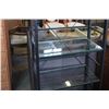 Image 2 : METAL AND GLASS SHELF