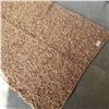 Image 2 : NEW 4X6 LIGHT BROWN LEATHER AREA CARPET HANDMADE FROM INDIA