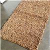Image 2 : NEW 3X5 LIGHT BROWN LEATHER AREA CARPET HANDMADE FROM INDIA