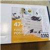 Image 2 : NEW OVERSTOCK INSIGNIA 47-90 INCH FIXED POSITION TV WALL MOUNT 120LB CAPACITY