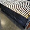 Image 2 : MODERN QUEEN SIZE BED FRAME WITH 4 DRAWERS UNDERBED STORAGE