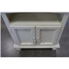 Image 2 : WHITE 2 DRAWER NIGHTSTAND