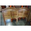 Image 2 : 2 SINGLE MAPLE HEADBOARDS