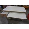 Image 2 : WHITE 1 DRAWER PEDESTAL DESK