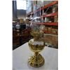 Image 1 : BRASS DOUBLE WICK OIL LAMP