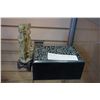 Image 1 : STONE BOX AND EASTERN CARVING