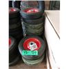 Image 1 : 12 New 6" Hard Tire Wheels