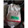 Image 1 : 12 New Pairs Leather & Cotton Work Gloves
