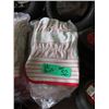 Image 1 : 12 New Pairs Leather & Cotton Work Gloves