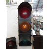 Image 1 : Industrial Three Lens Traffic Light - 42" Tall