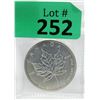 Image 1 : 1 Oz. 2011 Canada .9999 Silver Maple Leaf Coin