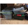 Image 1 : 4 Totes & Lids