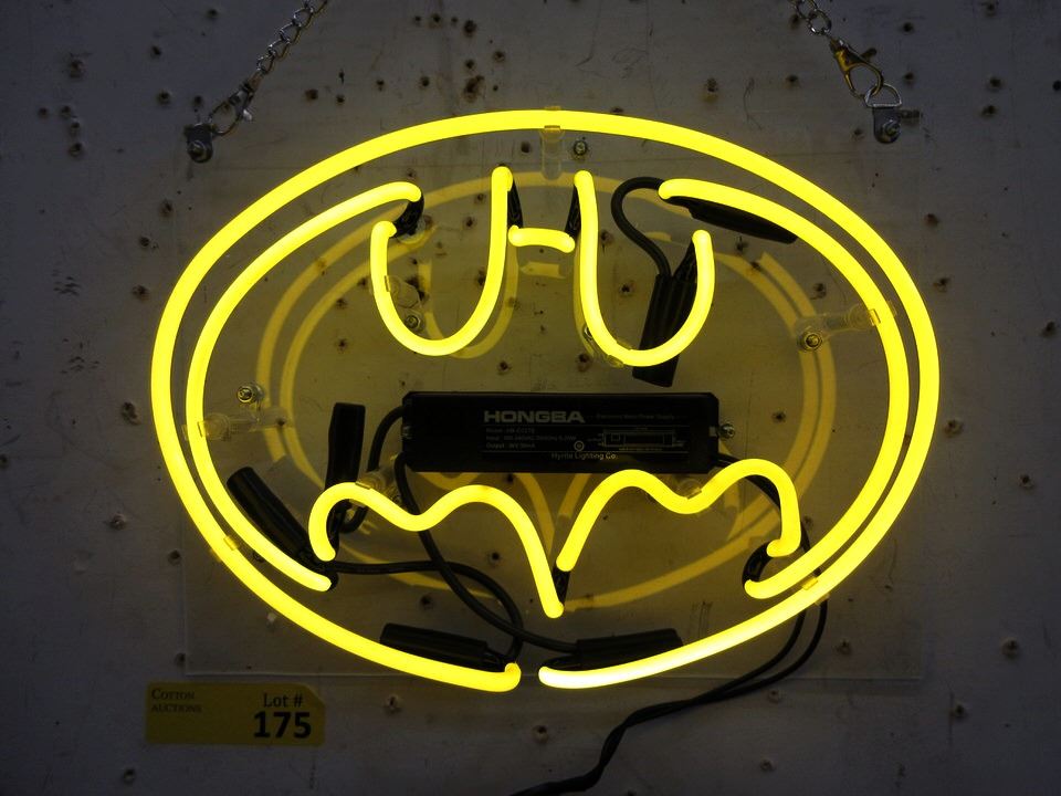 Batman Wire Sign New Electric Neon